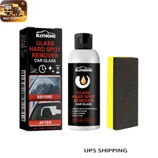 Car Windshield Polish Kit - Pro Grade Scratch and Hard Water Spot Remover
