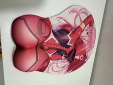 Sexy Anime Girls 3D Silicone Wrist Rest Computer Keyboard Mouse Pad Non Slip