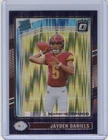 2024 Panini Donruss Optic - Rated Rookie Jayden Daniels #248 Purple Shock Prizm