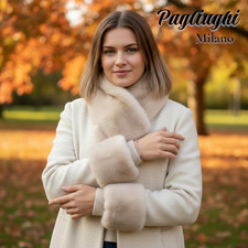 Pagliughi Pellicceria Milano - 2x Manicotti + Collo, Set di pelliccia