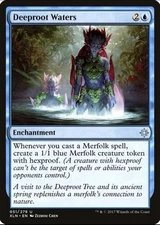 X 1 Deeproot Waters NM Ixalan 051 MTG Magic The Gathering