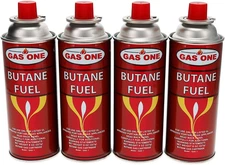 Gasone Butane Fuel Canister (4Pack)
