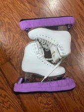 JACKSON EXCEL Mark II  7 1/3 BLADES YOUTH/GIRLS FIGURE SKATES Size 11 1/2 C