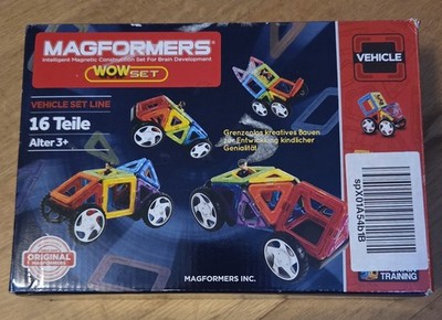 Magformers ''Vehicle'' WOW Set 16-teilig in OVP Neuwertig