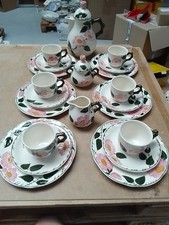 Villeroy Boch Wildrose Kaffeeservice für 6 Personen Sehr Gut Erhalten