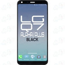 Conjunto de digitalizador de pantalla táctil pantalla LCD Alpha negro para LG Q7/Q7 Plus/Q7 Alpha EE. UU.