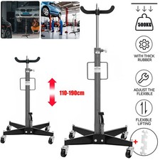 Transmission Jack 0.5T Heavy Duty Hydraulic Gearbox Auto Part Lifter Hoist Stand