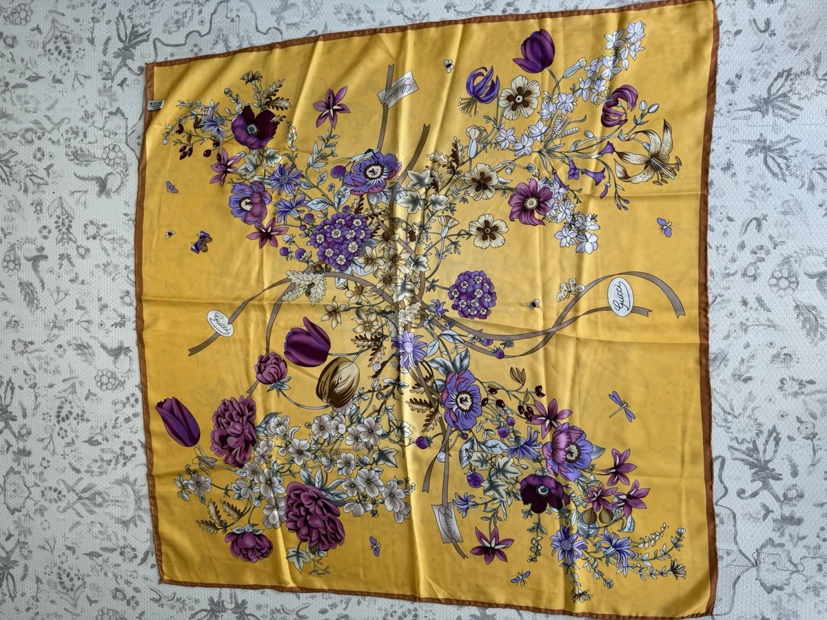 25+ Gucci Floral Scarves & Wraps for Women with Vintage for sale