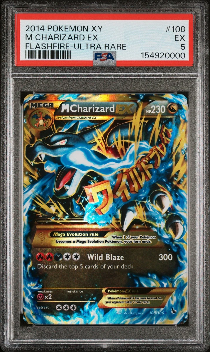 Pokémon TCG Flashfire Secret Rare Individual Collectible Card Game