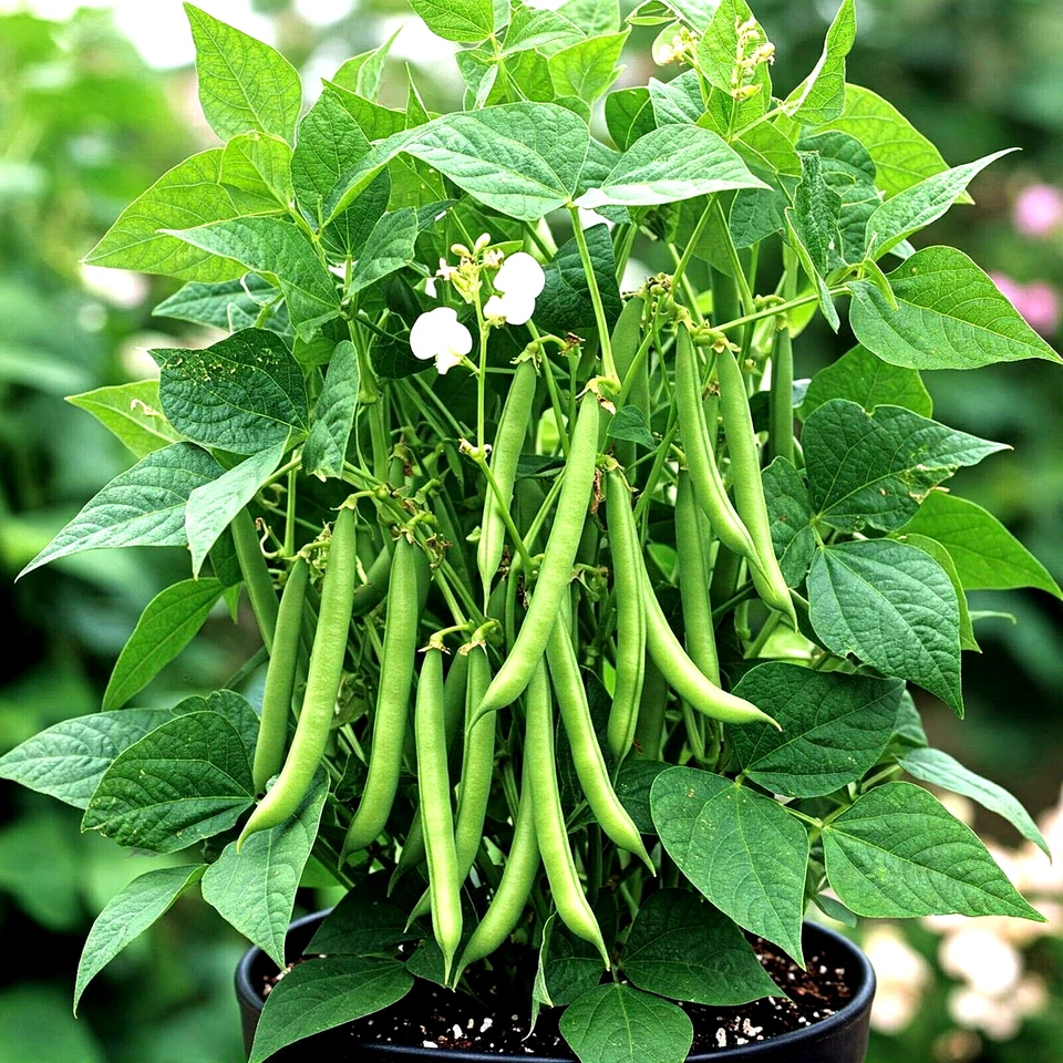 75+ BLUE LAKE POLE BEAN SEEDS 🫘 STRINGLESS SNAP | HEIRLOOM NON-GMO | FREE SHIP - Image 4 of 4