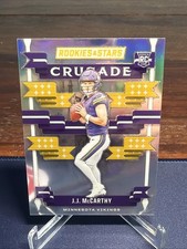 2024 Panini Rookies & Stars - Crusade J.J. McCarthy #C-JMY Silver (RC)