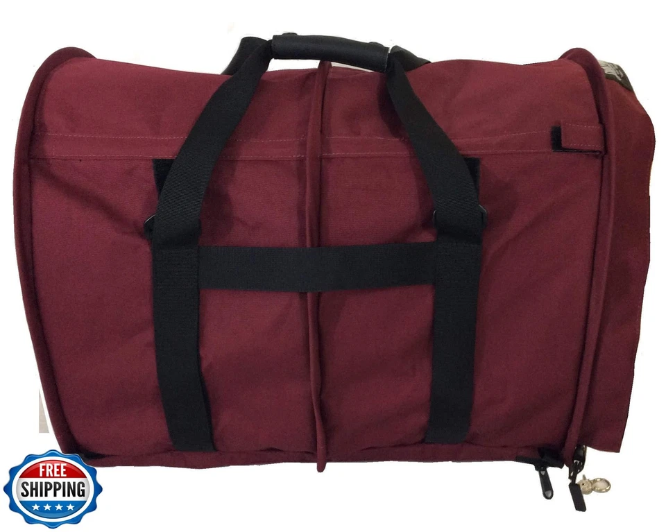 Transportador de viaje para mascotas SturdiBag XL: altura flexible para gato y perro lados suaves con Foto 4 de 4