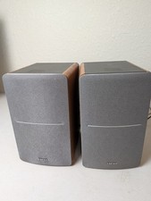 Edifier R1280T Powered Bookshelf Speakers Bundle 42W Cherry Wood Finish Great