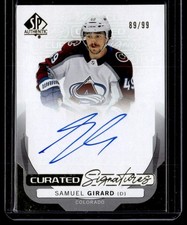 2024-25 Sp Authentique Samuel Girard Curated Signatures CPC-SG Auto 89/99