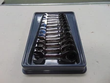 Blue Point BOERMS712 Metric Offset Ratcheting Combo Wrench Set (8-19)