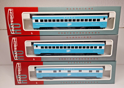 Frateschi Wagenset 2480, 2481, 2482 RFFSA Regio Brasilien H0 1:87 NEU OVP