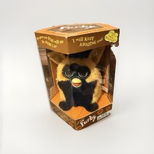 Vintage Tiger Electronics 1999 Furby Halloween Limited Edition sealed box