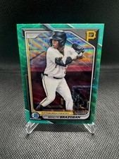 2024 Bowman Draft Bralyn Brazoban Chrome Green Refractor /125 Pirates