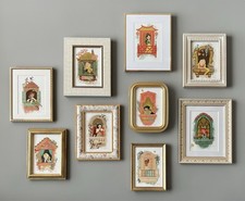 Disney John Coulter Ariel Aurora Jasmine Rapunzel Tiana Mulan Belle Framed Art