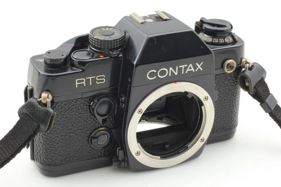 [Exc+5] Contax RTS II Quartz analoge Spiegelreflexkamera 35 mm schwarz... - Bild 4 von 4