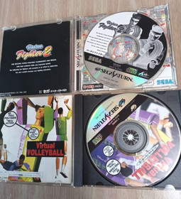 SEGA Saturn Soft Used 7-Piece Set