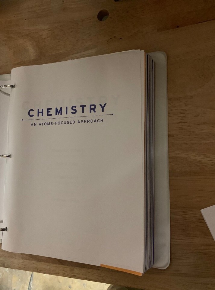 Chemistry An AtomsFocused Approach by Rein V. Kirss, Thomas R