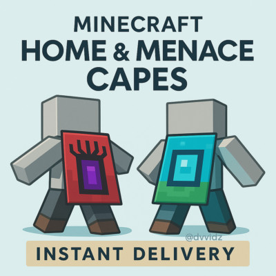   Minecraft Menace & Home Cape Codes (Java & Bedrock) | Instant Delivery!  