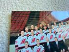 NHL New Jersey NJ Devils Team Photo 1992-1993 celebrating 25 years  8 x 10 card — photo 2