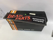 Harley new CCI chrome 80-83 FXDWG lower front fork legs sliders 28-448