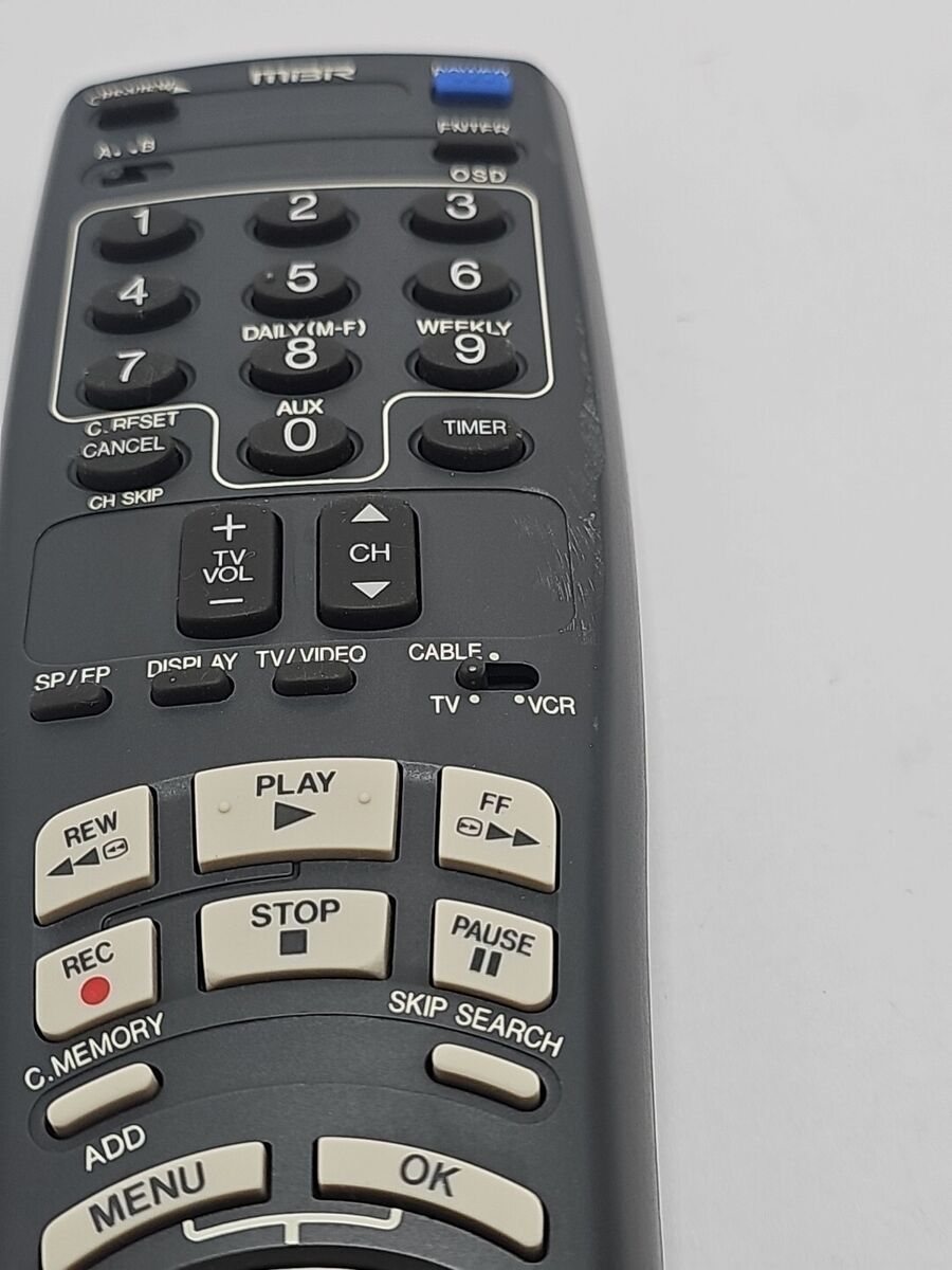 Genuine JVC LP20303-012 MBR Multi Brand Remote OEM TV VCR Genuine JVC LP20303-012 MBR Multi Brand Remote OEM TV VCR