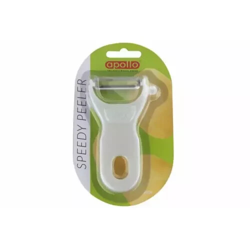 Pelapatate Apollo Acciaio Inox Con Manico in Plastica Pelapatate Veloce Qualità - Foto 1 di 1