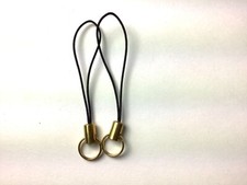 Black Cell Phone Charm Holder Lariat LIMITED