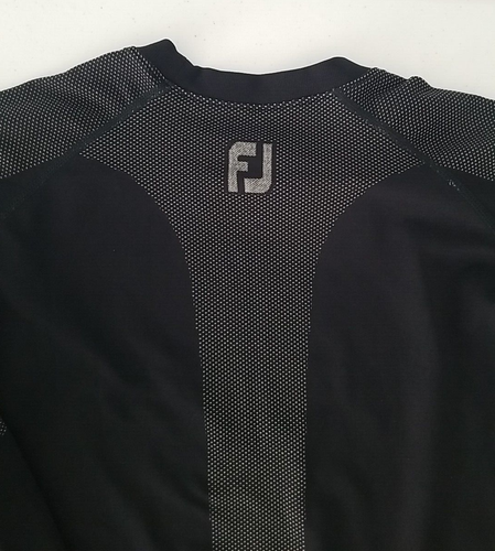 FootJoy FJ Thermal Base Layer Performance Mens XL Shirt Long Sleeve Black - Picture 6 of 12