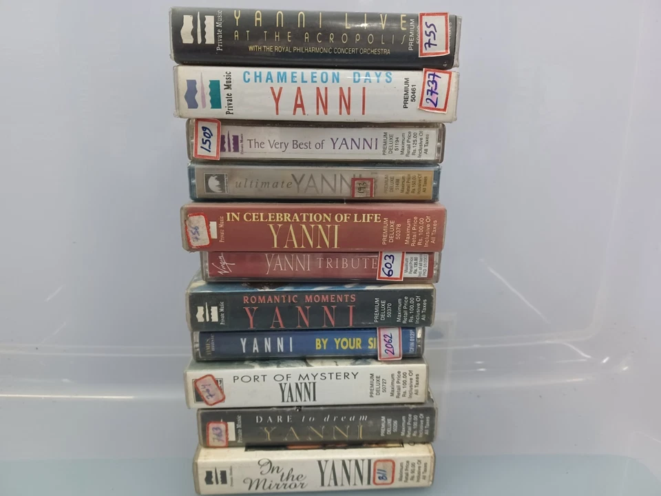 Yanni Orig Cassette tape INDIA indian version Collector Auction RARE !! - Image 3 of 3
