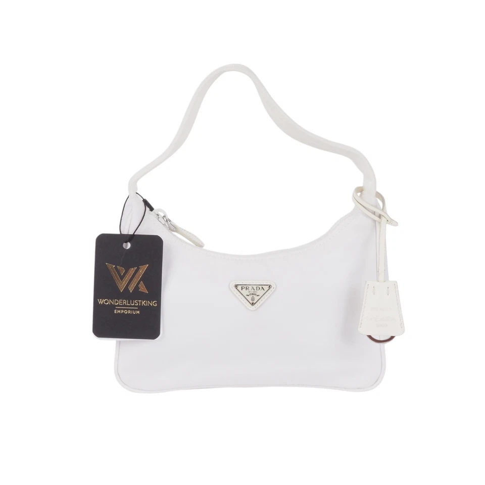 PRADA Re-Edition 2000 1NE515 nylon luxe designer sac à main nu. NP: 920 € - Photo 1/4