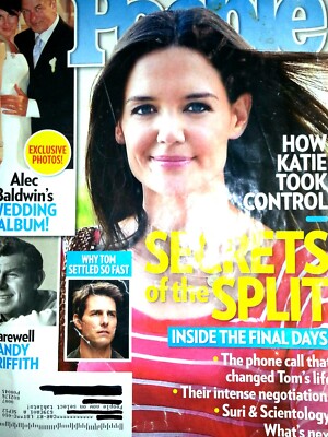 PEOPLE MAGAZINE July 23, 2012 KATIE & TOM CRUISE Secrets The Split ANDY GRIFFITH