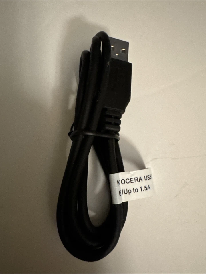 ¡Nuevos cables de carga micro USB 3,3 pies Kyocera SCP-23SDC genuinos! 5V! Foto 2 de 2