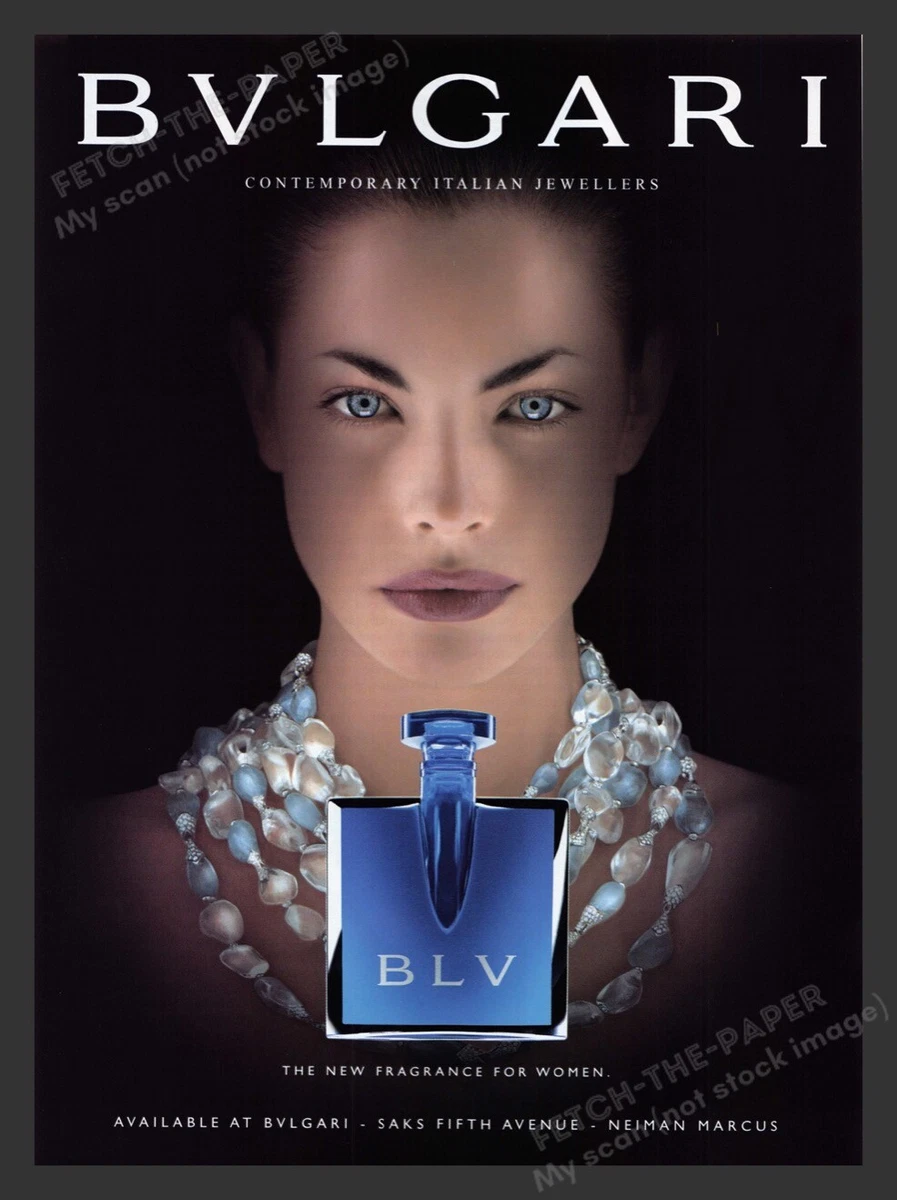 BVLGARI BLV Fragrance for Women 2000 Print Advertisement Ad eBay