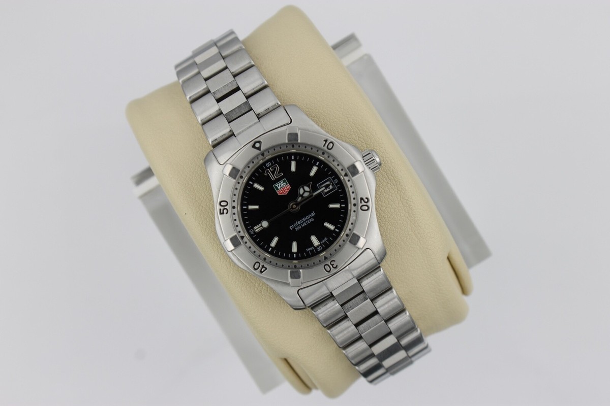 TAG Heuer Professional Women's Black Watch - WK1310 for sale