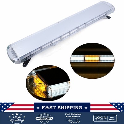 52 Inch 96-LED Light Emergency Beacon Warn Light Bar Tow Truck Response Strobe