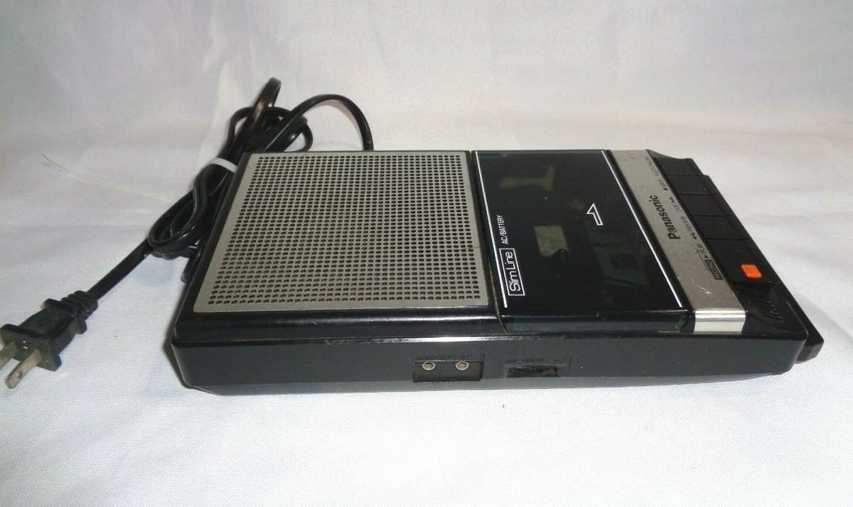Vintage Panasonic Portable Cassette Tape Recorder Player RQ-2735
