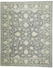 Palatial Floral Design Transitional Rug Extra Large Oriental Carpet 12X15 ft