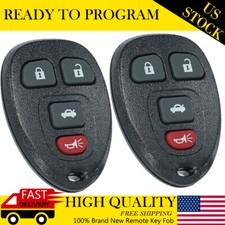 2 For 2006 2007 2008 2009 2010 2011 2012 2013 Chevy Impala Remote Car Key Fob