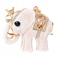 SchlüSselanhäNger Elefant Mit Zirkonia SchlüSsel RucksackanhäNger SchlüSselring