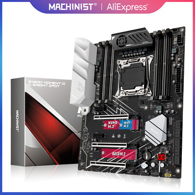 X99 Motherboard LGA 2011-3 DDR4 WIFI/SATA/NVME M.2 PCIe 3.0 SATA3.0 USB3.0 PS/2 