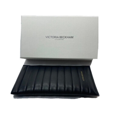 Victoria Beckham Leather sunglass/eyeglass case VICTORIA BECKHAM White Box Black Leather Sunglasses Case Set  main image 2