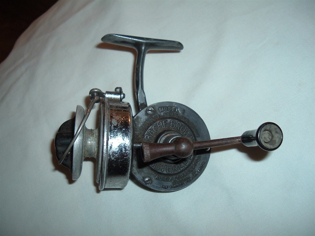 AIREX BACHE BROWN SPINSTER スピニングリール Rare Bache Brown Spinning Reel | eBay