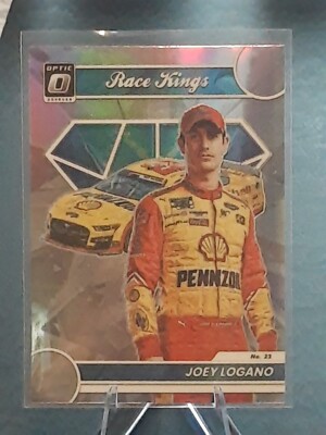 2023 Donruss Optic Holo Prizm #7 Joey Logano RK Race Kings