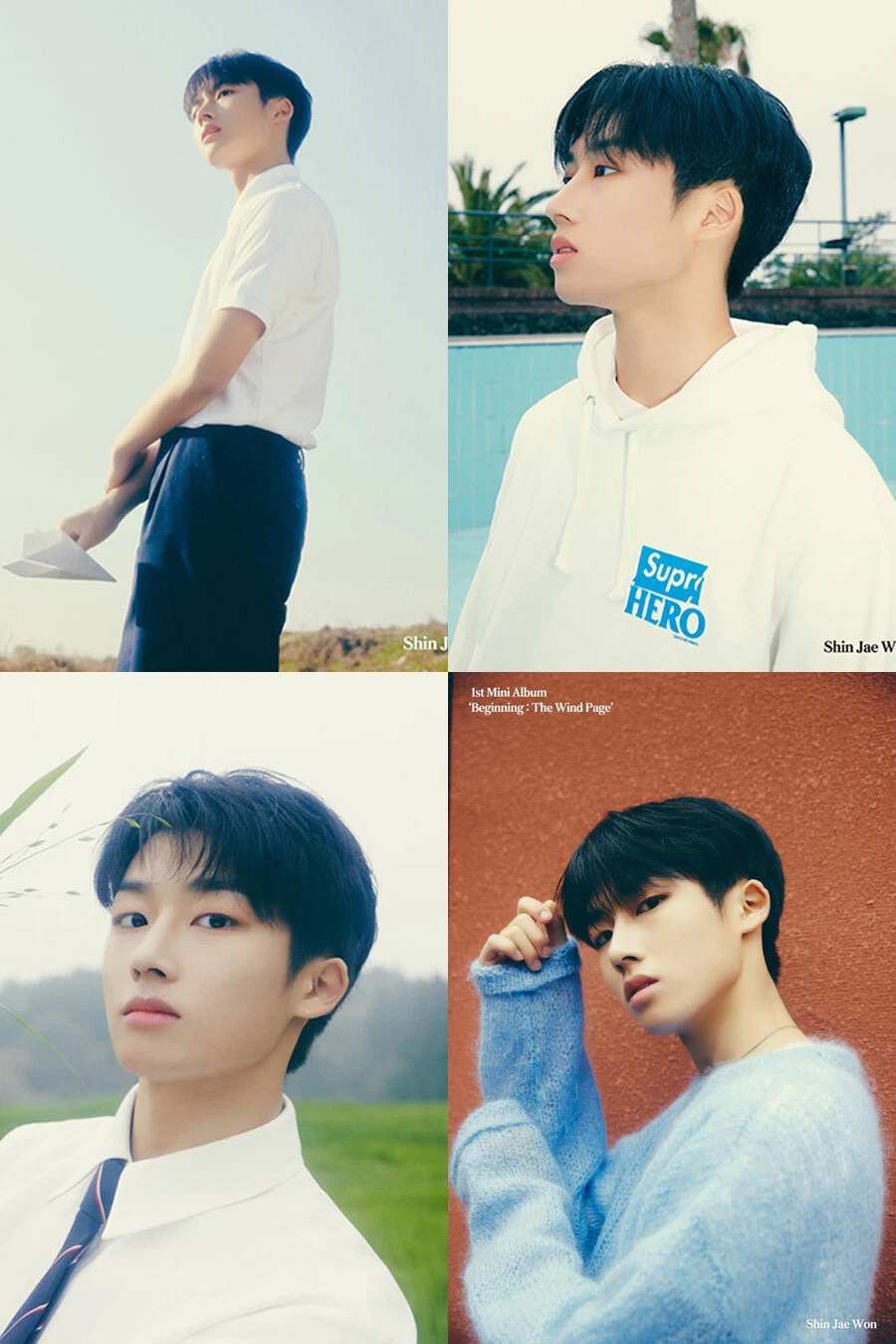 The Wind◆Beginning : The Wind Page◆サインCD THE WIND 1ST MINI ALBUM BEGINNING: THE WIND PAGE - Kpop USA