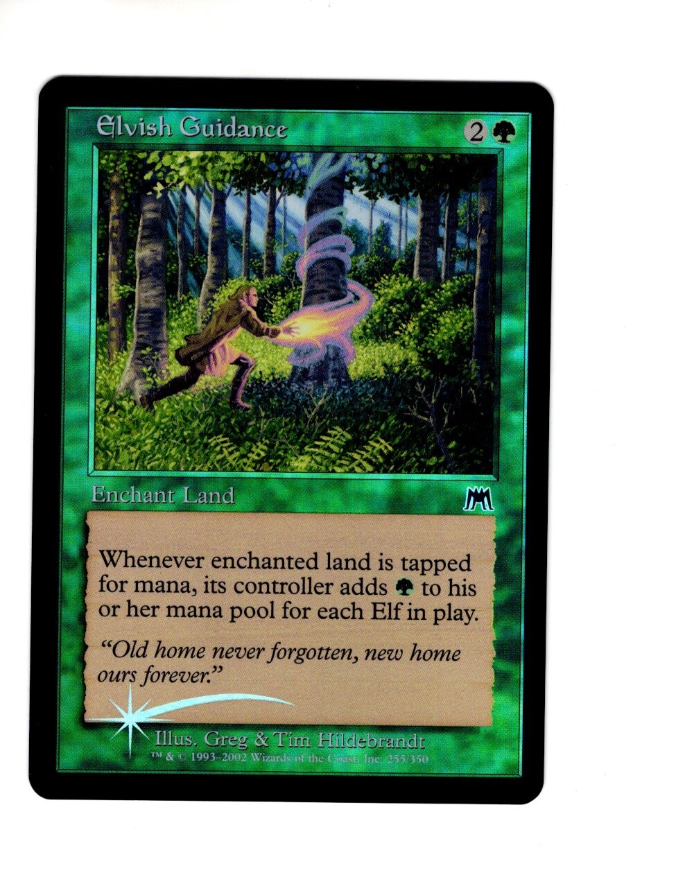 Elvish Guidance Onslaught FOIL LP clouding MTG Magic the Gathering a